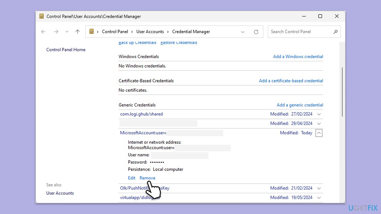 How to fix onedrive error code 0x8004ded2 in windows remove credentials copy