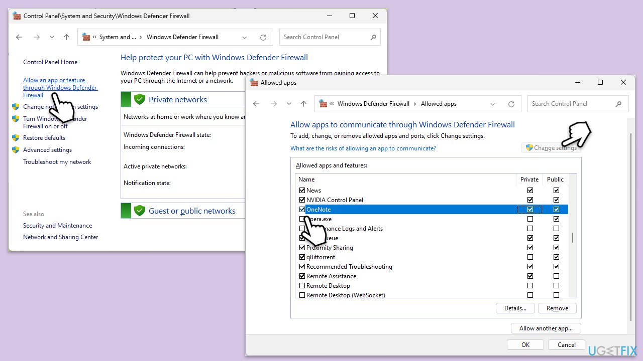 How to fix onenote error 0xe0001464 in windows allow onenote through firewall copy How to fix onenote error 0xe0001464 in windows allow onenote through firewall copy