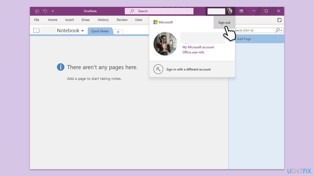 How to fix onenote error 0xe0001464 in windows sign out copy How to fix onenote error 0xe0001464 in windows sign out copy
