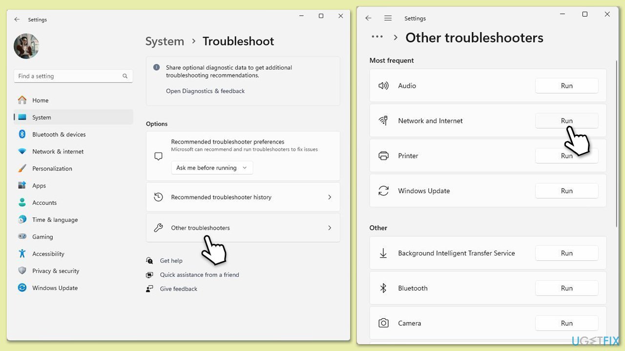 How to fix onenote error code 0x803d0014 in windows network troubleshooter