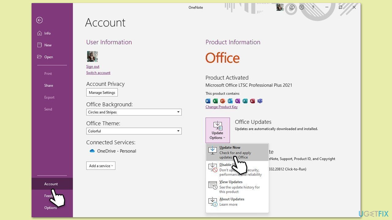 How to fix onenote error code 0x803d0014 in windows update onenote