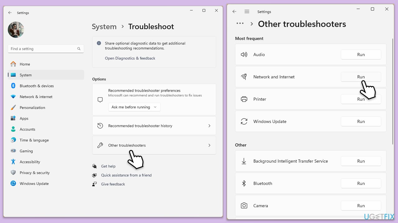 How to fix onenote error code 0xe000002e in windows network troubleshooter copy