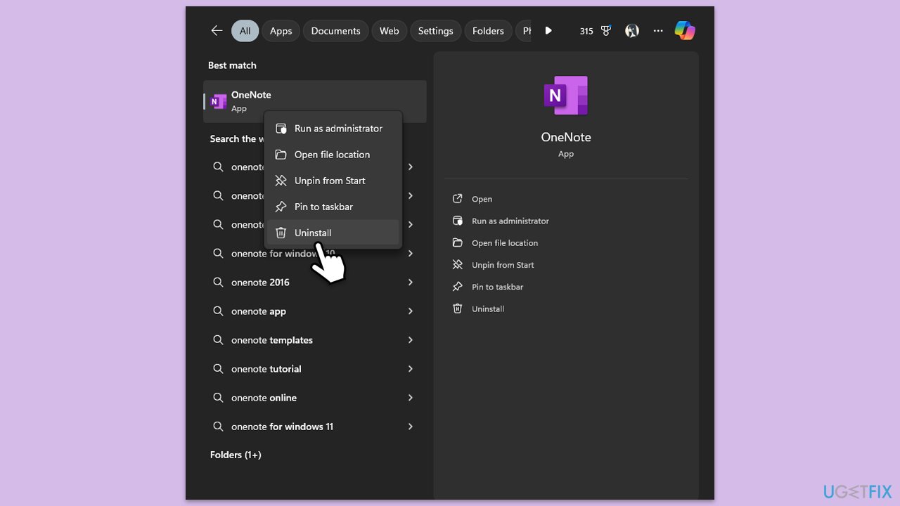 How to fix onenote error code 0xe000002e in windows reinstall onenote copy