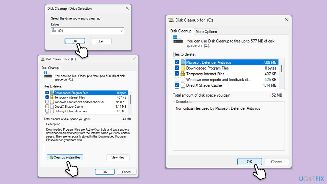 How to fix onenote error youre out of disk space in windows disk cleanup How to fix onenote error youre out of disk space in windows disk cleanup