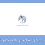 How to fix oops something went wrong error on youtube