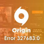 How to fix origin error 327683