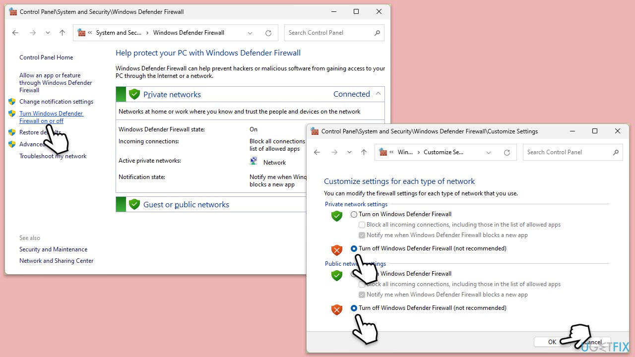 How to fix outlook error 0x80040900 in windows disable firewall How to fix outlook error 0x80040900 in windows disable firewall