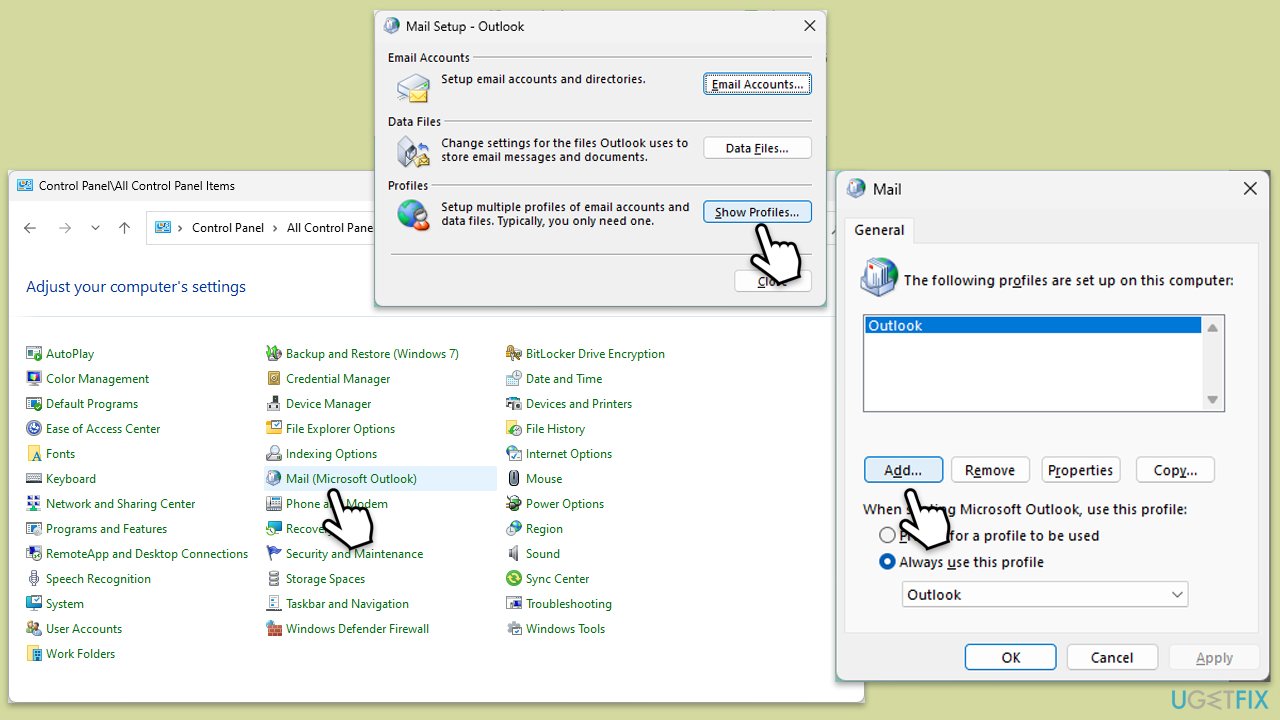How to fix outlook error code 0x800cccdd in windows create new user profile How to fix outlook error code 0x800cccdd in windows create new user profile