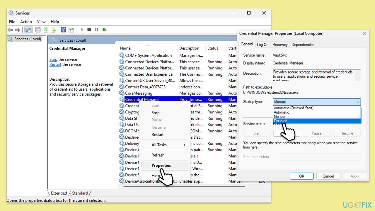 How to fix password hint is not showing up in windows 11 disable credential manager service copy How to fix password hint is not showing up in windows 11 disable credential manager service copy