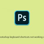 How to fix photoshop keyboard shortcuts not working on windows