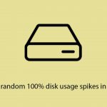 How to fix random 100 disk usage spikes in windows copy