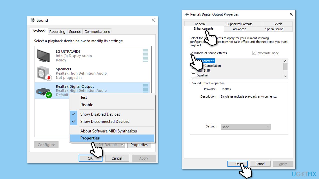 How to fix realtek audio issues after windows 11 24h2 disable audio enhancements How to fix realtek audio issues after windows 11 24h2 disable audio enhancements