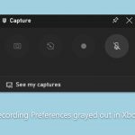 How to fix recording preferences grayed out in xbox game bar