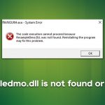 How to fix resampledmo dll is not found or missing in windows