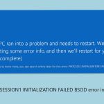 How to fix session1 initialization failed bsod error in windows copy