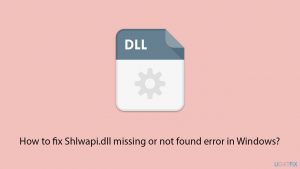 How to fix shlwapi dll missing or not found error copy