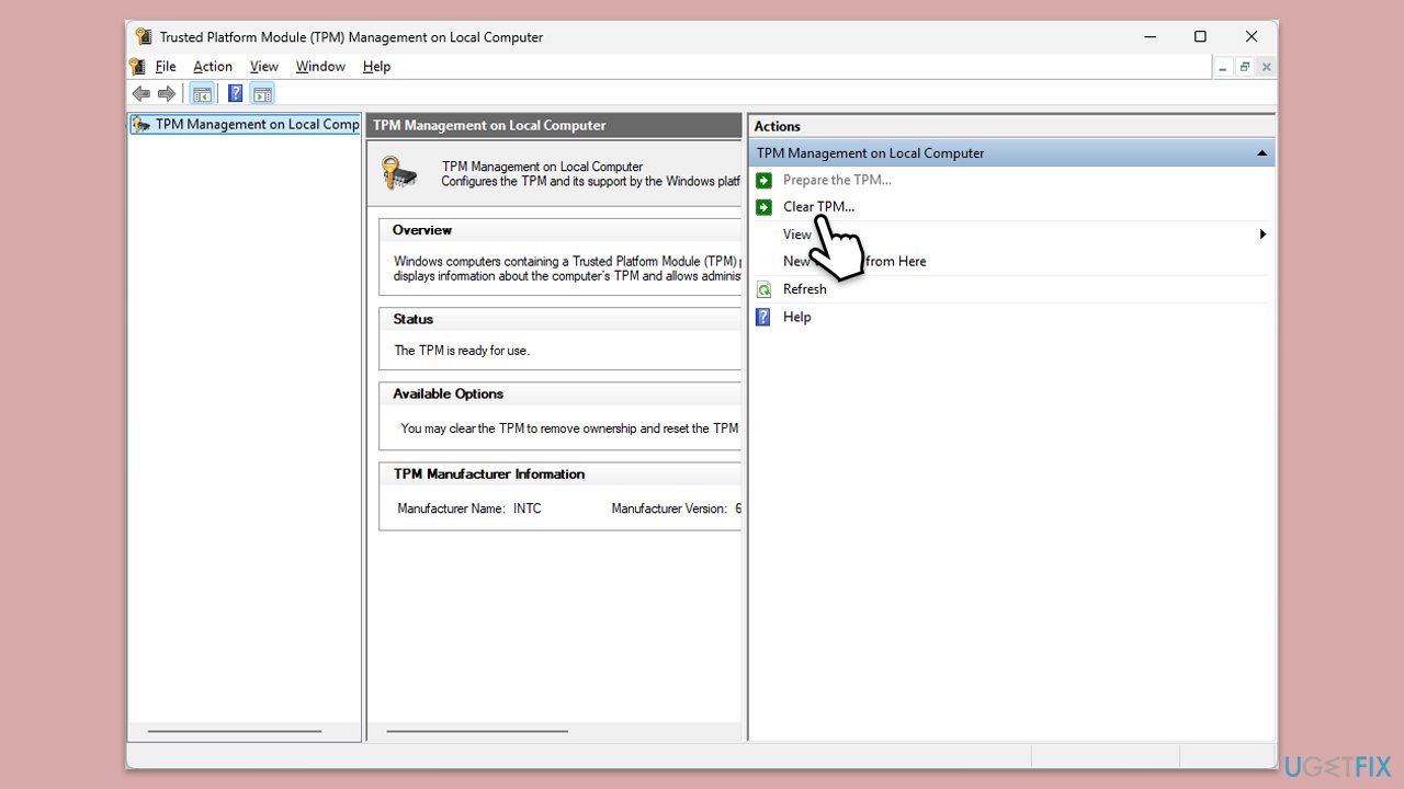 How to fix sign in error 2148073520 in windows clear tpm copy