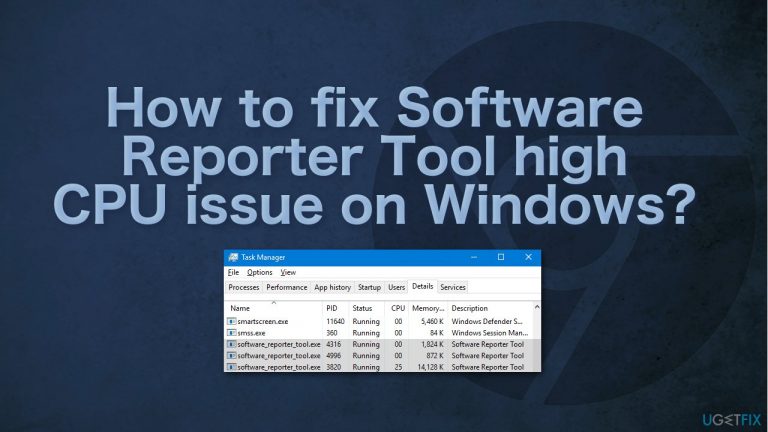 How to fix Software Reporter Tool high CPU issue on Windows?