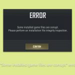 How to fix some installed game files are corrupt error in pubg