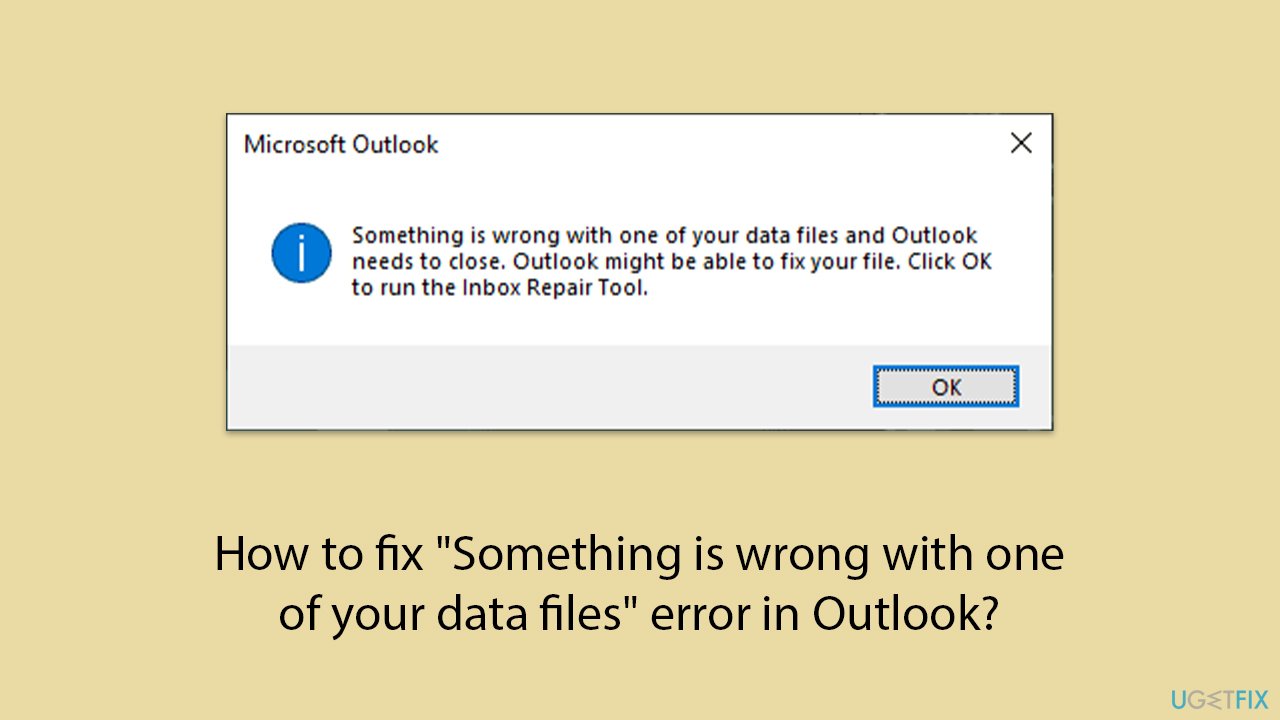 How to fix something is wrong with one of your data files error in outlook copy How to fix something is wrong with one of your data files error in outlook copy