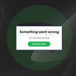 How to fix something went wrong error in spotify