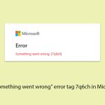 How to fix something went wrong error tag 7q6ch in windows copy