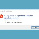 How to fix sorry there is a problem with the onedrive servers error 0x8004def5 in windows