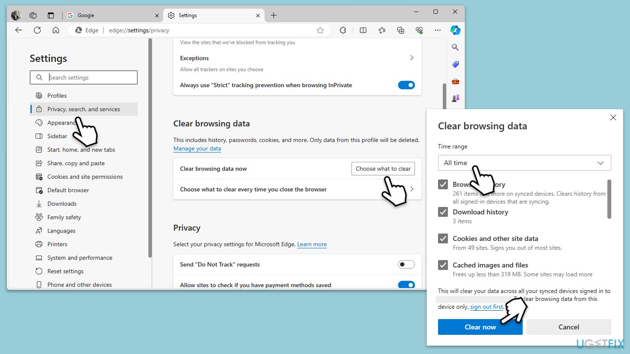 How to fix status access denied error in microsoft edge clear cache copy How to fix status access denied error in microsoft edge clear cache copy