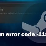 How to fix steam error code