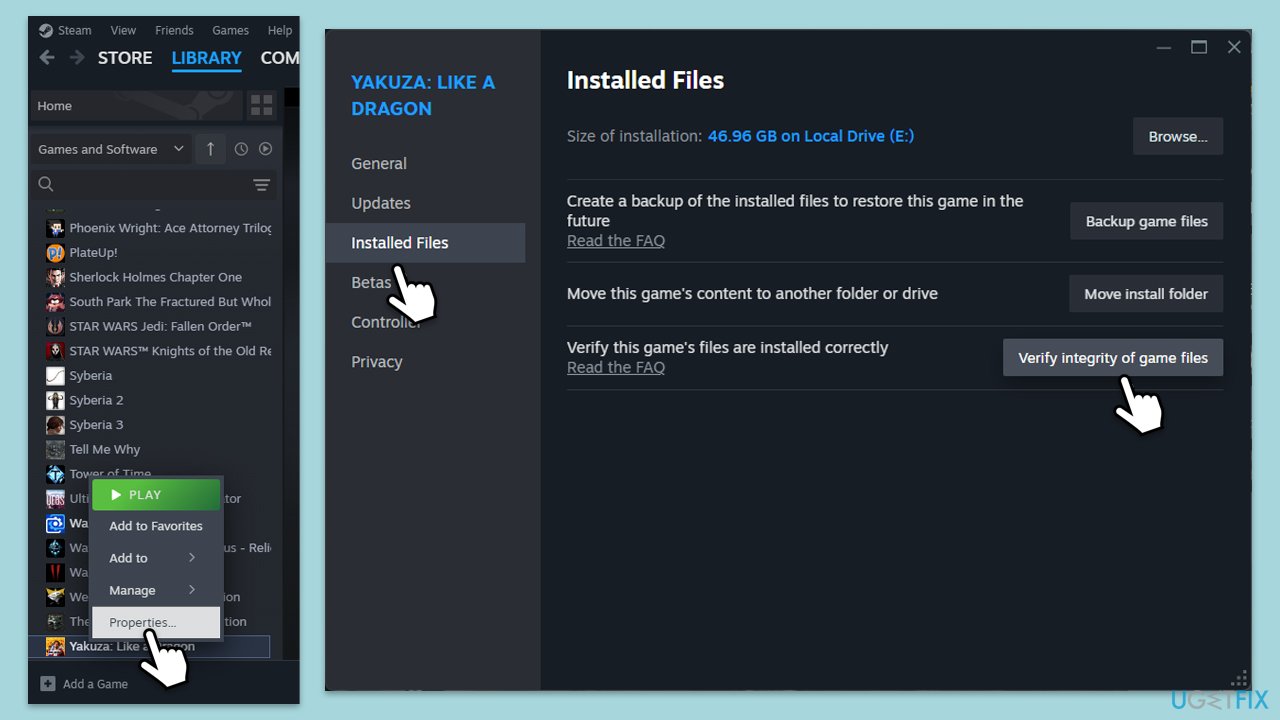 How to fix steam error missing downloaded files in windows verify game files