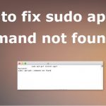 How to fix sudo apt get command not found on mac