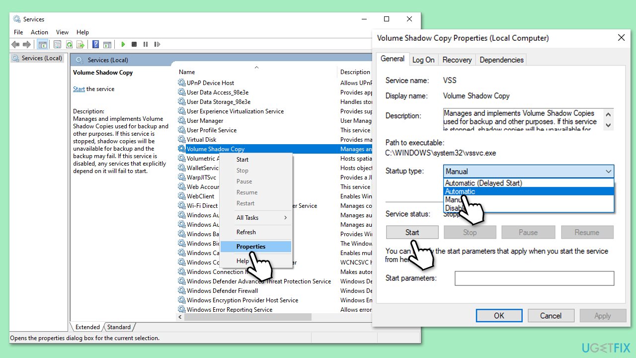 How to fix system restore error 0x80042302 in windows check volume shadow copy service How to fix system restore error 0x80042302 in windows check volume shadow copy service