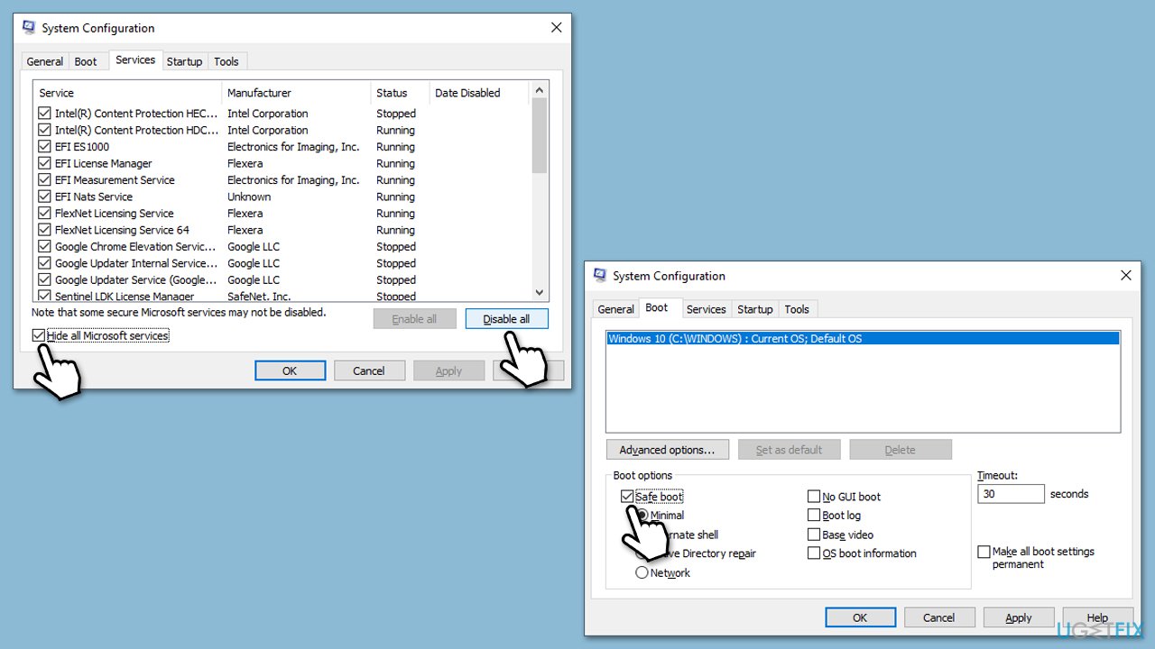 How to fix taskbar auto hide not working over full screen programs in windows clean boot