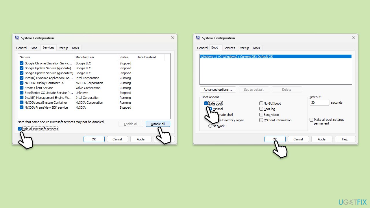 How to fix tasklist exe application error in windows clean boot copy