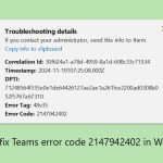 How to fix teams error code 2147942402 in windows copy