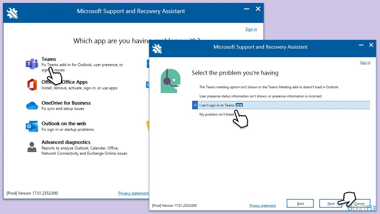 How to fix teams error code 2148073494 in windows microsoft support and recovery assistant copy How to fix teams error code 2148073494 in windows microsoft support and recovery assistant copy
