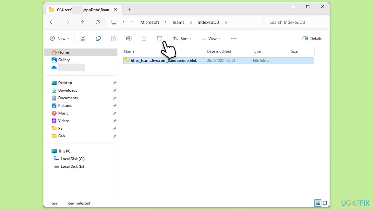 How to fix teams error doh something went wrong in windows clear teams cache copy