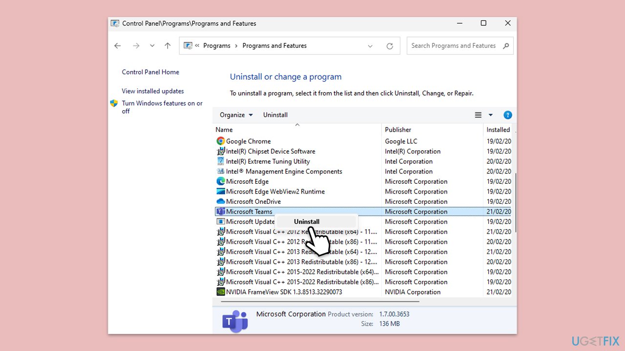 How to fix teams error failed to connect to settings endpoint in windows reinstall teams
