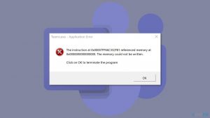 How to fix teams exe application error in windows