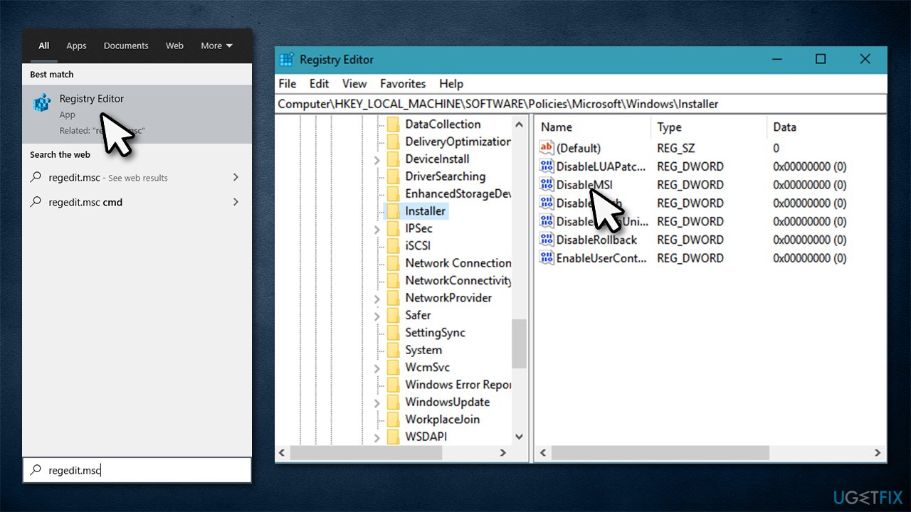 Modify Windows Registry