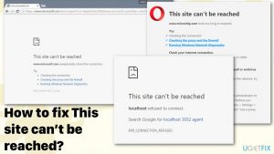 How to fix this site cant be reached error