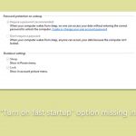 How to fix turn on fast startup option missing in windows