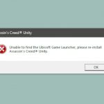 How to fix unable to find the ubisoft game launcher error in windows