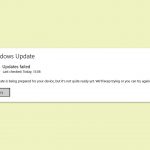How to fix update fails to install in windows 10 copy