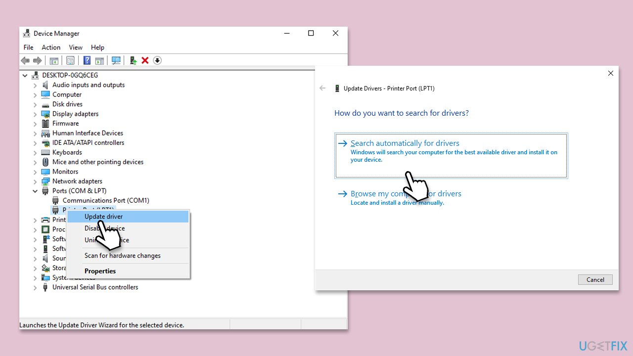 How to fix usb serial ch340 chipset not working after a windows update update the driver