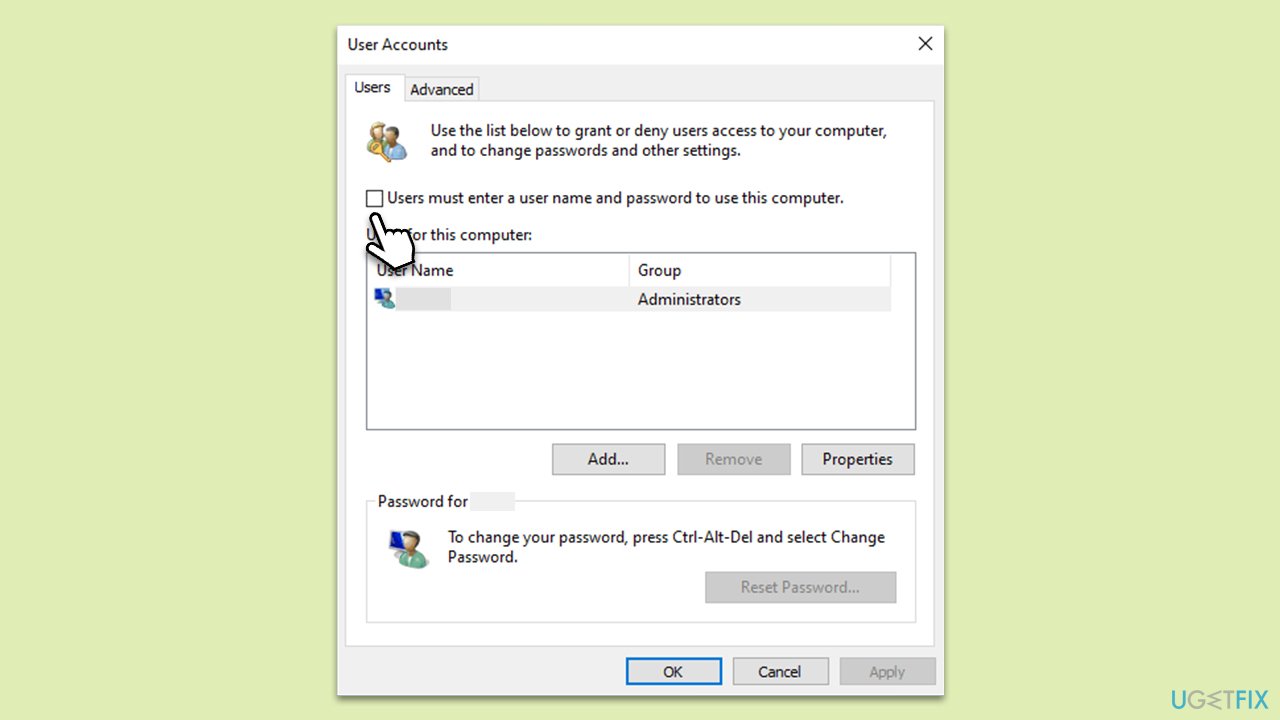 How to fix User Account Control (UAC) “Yes” button missing in Windows?