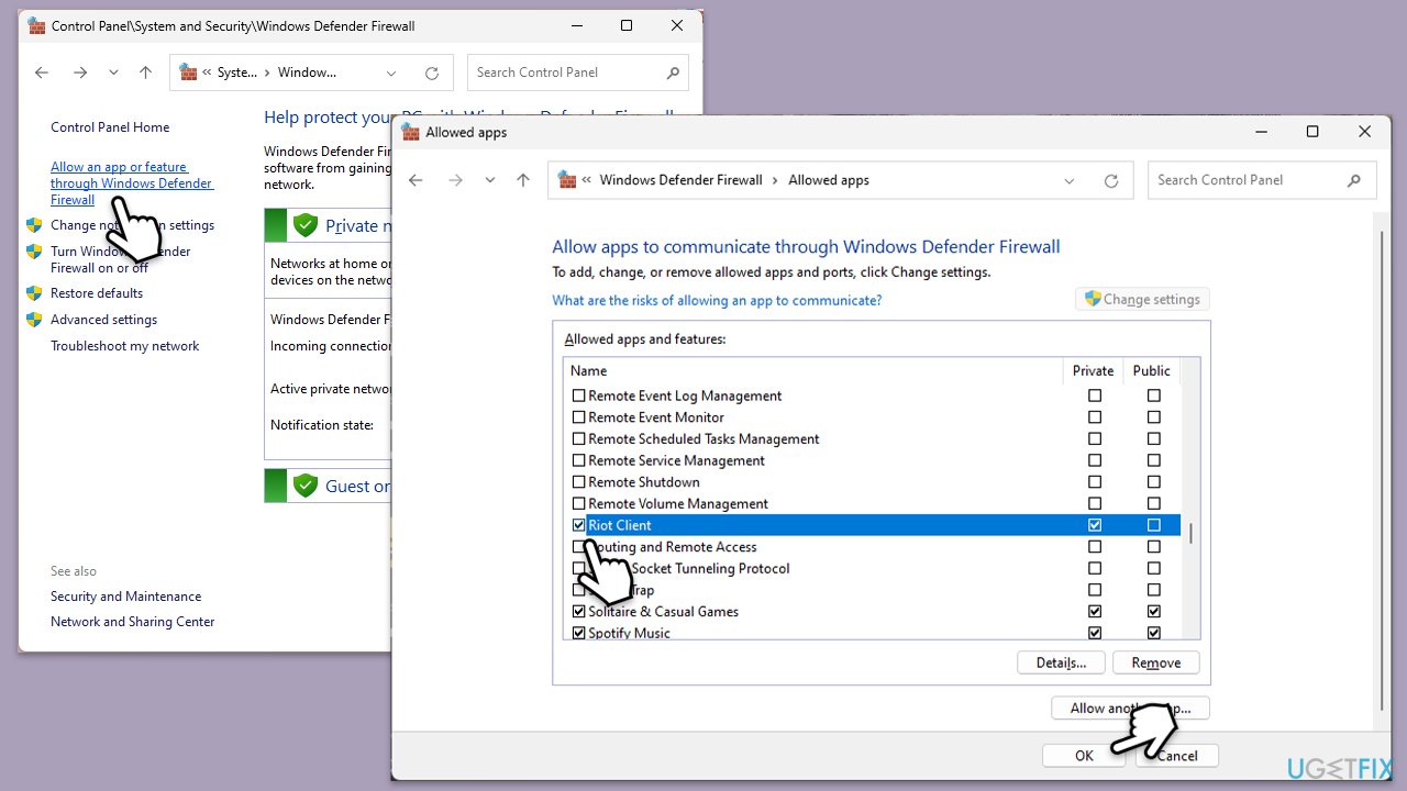 How to fix valorant error version mismatch in windows allow through firewall copy