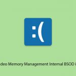How to fix video memory management internal bsod in windows copy