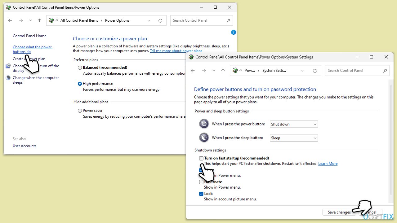 How to fix video driver debug report request bsod error in windows disable fast startup copy