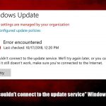 How to fix we couldnt connect to the update service windows update error